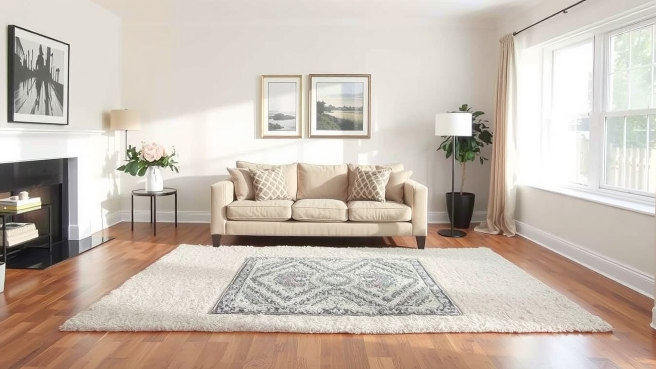 Cum se alege dimensiunea ideală a covorului pentru living