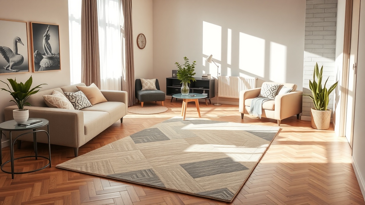 Covoare ieftine pentru living: ce să alegi