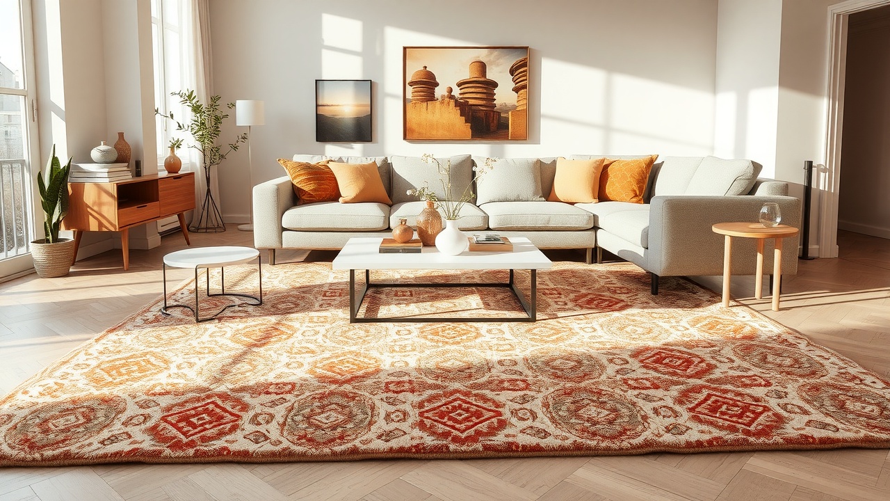 Stil și design covoare living
